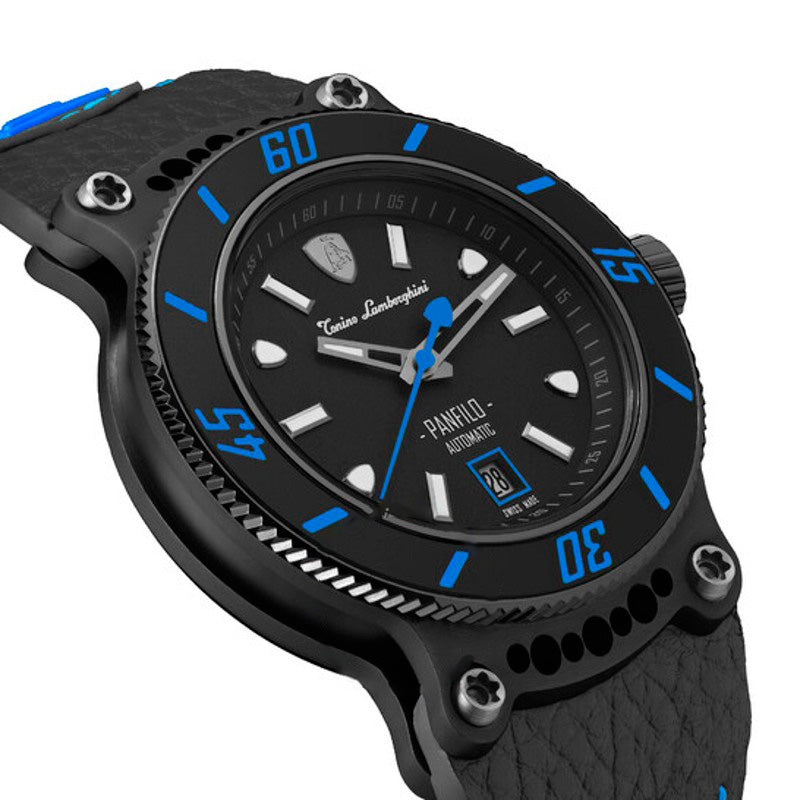 Relógio Panfilo Automático Mostrador Preto 44 mm - Mercado de Luxo - O Maior E-Commerce de Bens, Produtos e Serviços de Luxo do Brasil.
