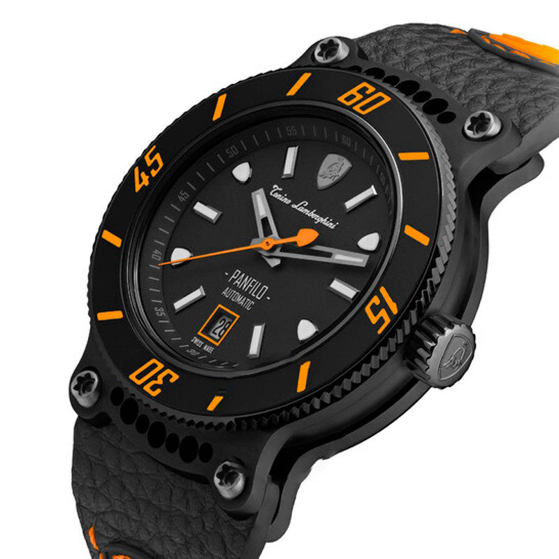 Relógio Panfilo Automático Mostrador Preto 44 mm - Mercado de Luxo - O Maior E-Commerce de Bens, Produtos e Serviços de Luxo do Brasil.