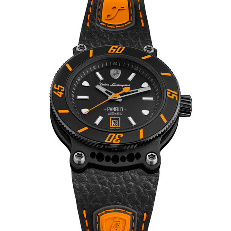 Relógio Panfilo Automático Mostrador Preto 44 mm - Mercado de Luxo - O Maior E-Commerce de Bens, Produtos e Serviços de Luxo do Brasil.