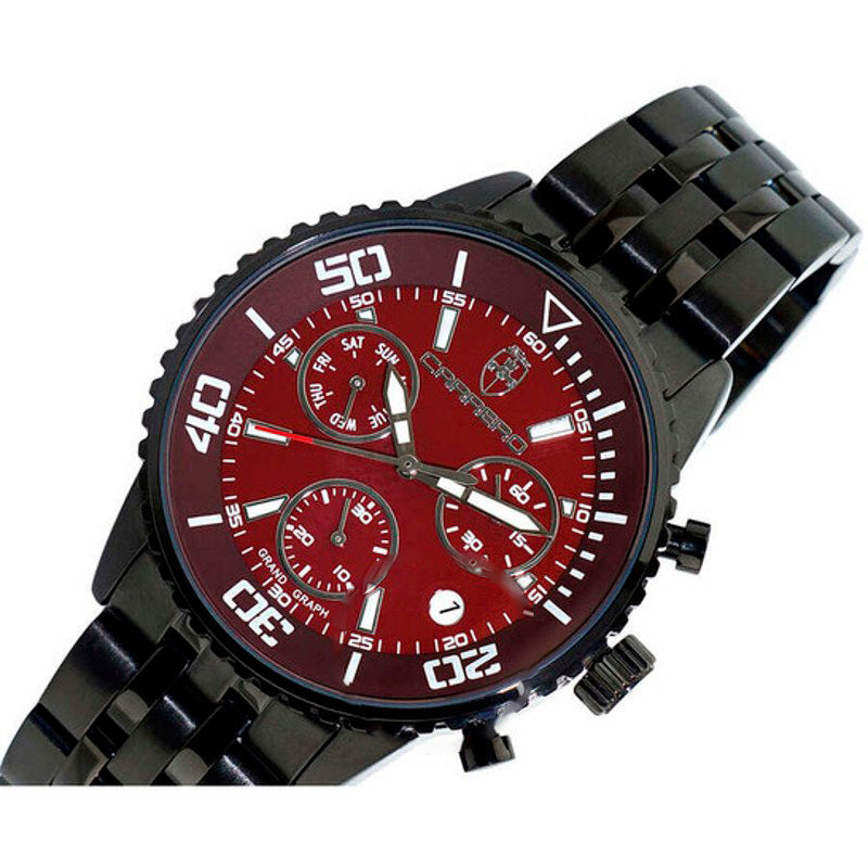 Relógio GrandGraph Cronógrafo Quartzo Mostrador Marrom 44 mm - Mercado de Luxo - O Maior E-Commerce de Bens, Produtos e Serviços de Luxo do Brasil.