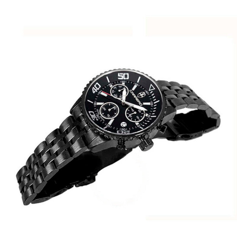 Relógio GrandGraph Cronógrafo Quartzo Mostrador Preto 44 mm - Mercado de Luxo - O Maior E-Commerce de Bens, Produtos e Serviços de Luxo do Brasil.