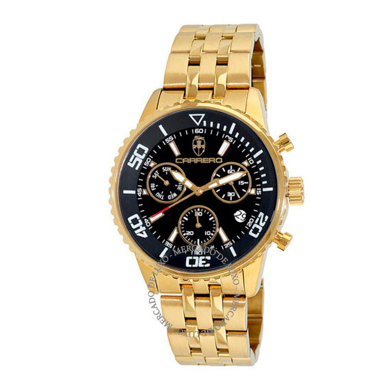 Relógio GrandGraph Cronógrafo Quartzo Mostrador Preto 44 mm - Mercado de Luxo - O Maior E-Commerce de Bens, Produtos e Serviços de Luxo do Brasil.
