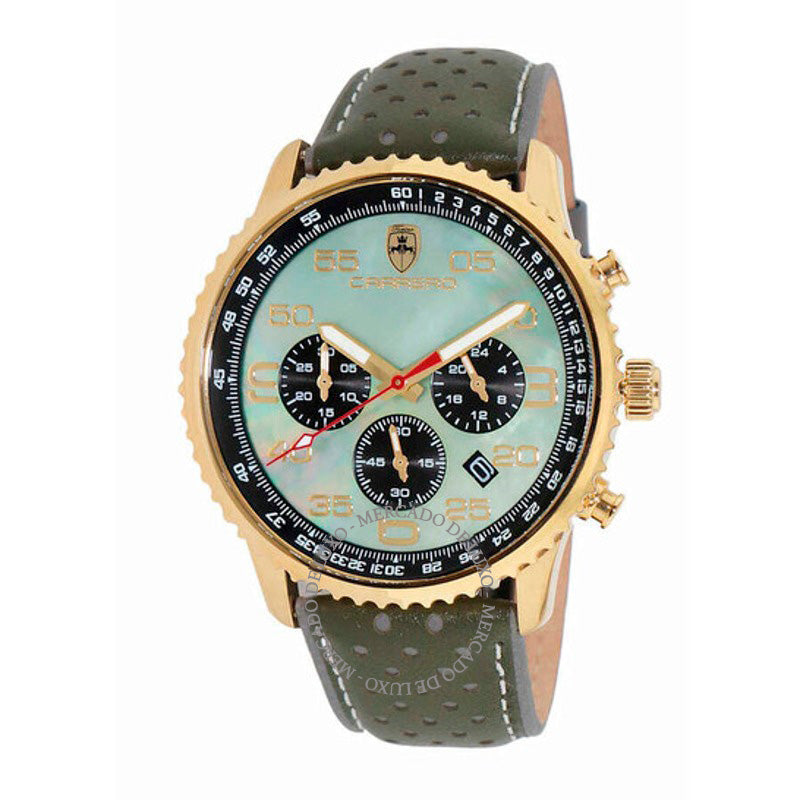 Relógio Aureum Cronógrafo Taquímetro Mostrador Verde 46 mm - Mercado de Luxo - O Maior E-Commerce de Bens, Produtos e Serviços de Luxo do Brasil.