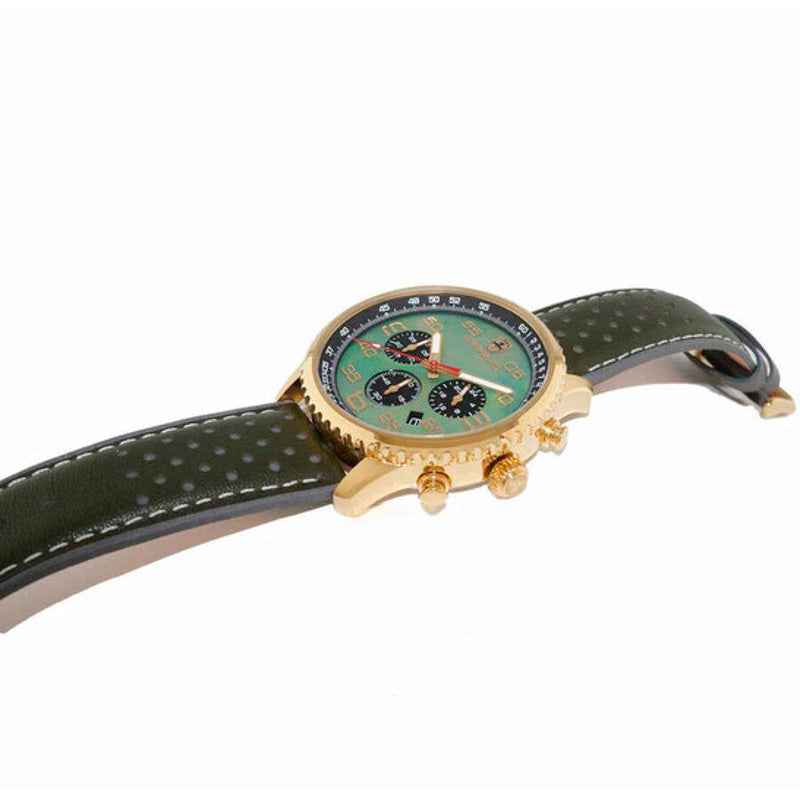 Relógio Aureum Cronógrafo Taquímetro Mostrador Verde 46 mm - Mercado de Luxo - O Maior E-Commerce de Bens, Produtos e Serviços de Luxo do Brasil.