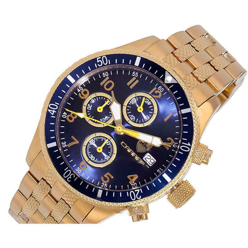 Relógio LaserGraph Cronógrafo Quartzo Mostrador Azul 44 mm - Mercado de Luxo - O Maior E-Commerce de Bens, Produtos e Serviços de Luxo do Brasil.