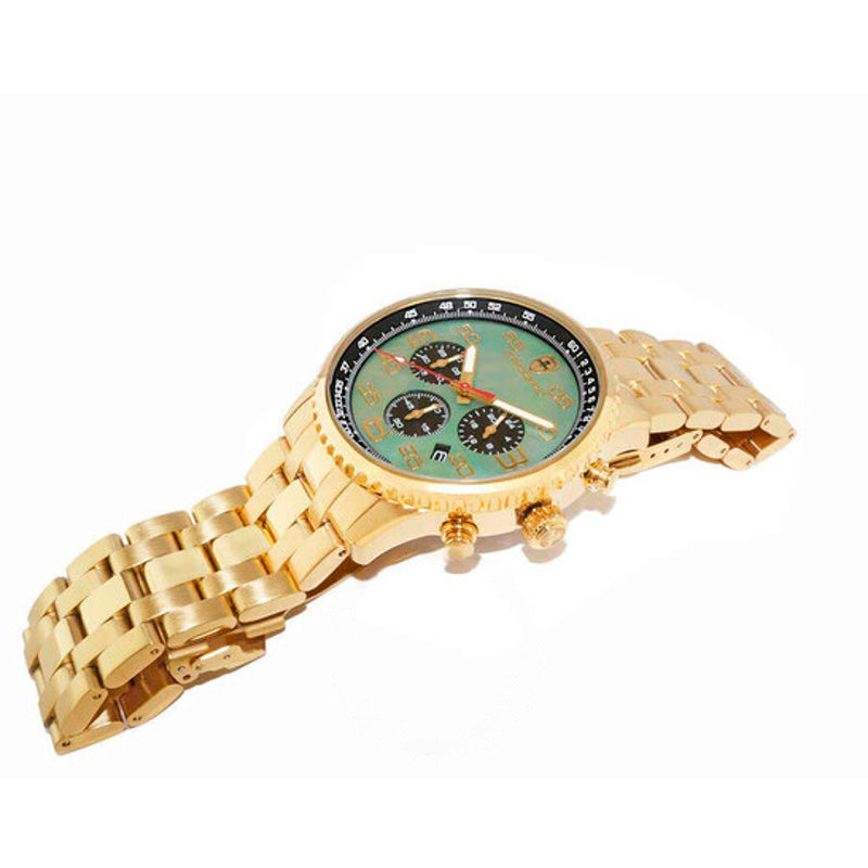 Relógio Aureum-MB Cronógrafo Quartzo Mostrador Verde 46 mm - Mercado de Luxo - O Maior E-Commerce de Bens, Produtos e Serviços de Luxo do Brasil.