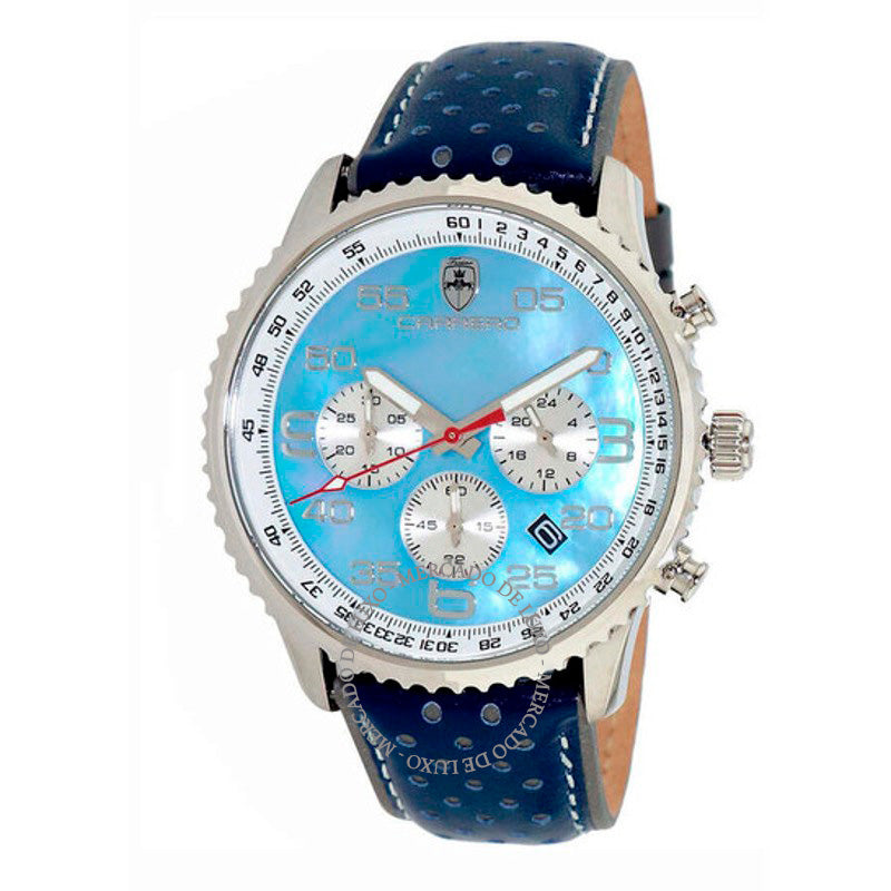 Relógio Aureum Cronógrafo Taquímetro Mostrador Azul 46 mm - Mercado de Luxo - O Maior E-Commerce de Bens, Produtos e Serviços de Luxo do Brasil.