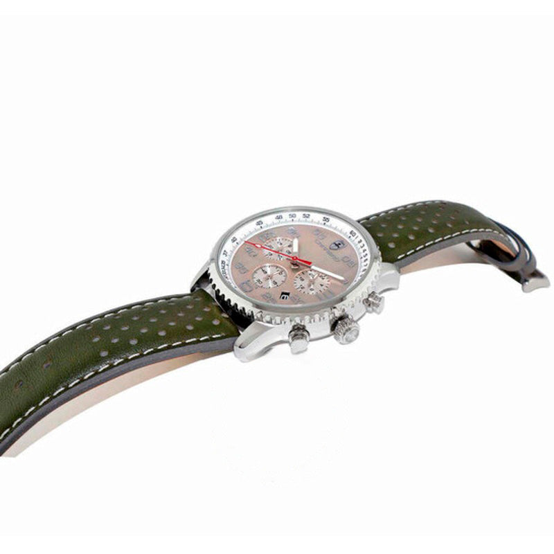 Relógio Cronógrafo Aureum Quartzo Mostrador Marrom 46 mm - Mercado de Luxo - O Maior E-Commerce de Bens, Produtos e Serviços de Luxo do Brasil.