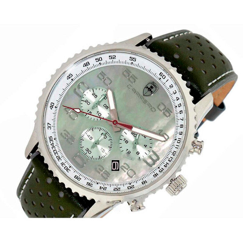 Relógio Cronógrafo Aureum Quartzo Mostrador Marrom 46 mm - Mercado de Luxo - O Maior E-Commerce de Bens, Produtos e Serviços de Luxo do Brasil.