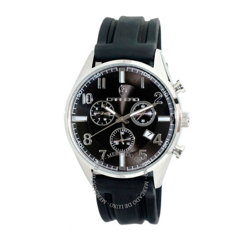 Relógio Cronógrafo Prime Quartzo Mostrador Preto 46 mm - Mercado de Luxo - O Maior E-Commerce de Bens, Produtos e Serviços de Luxo do Brasil.