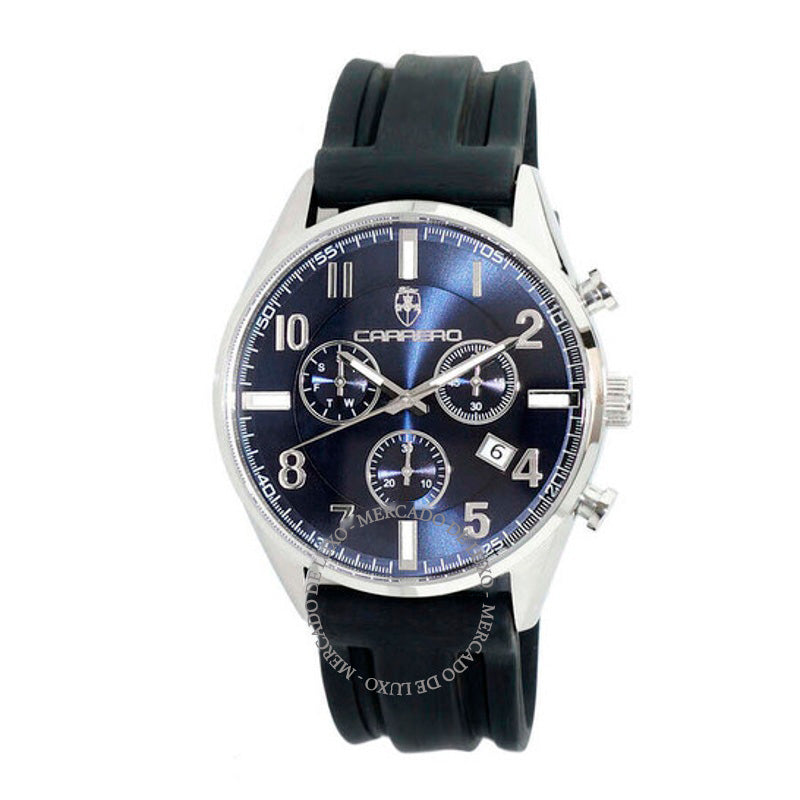 Relógio Cronógrafo Prime Quartzo Mostrador Azul 46 mm - Mercado de Luxo - O Maior E-Commerce de Bens, Produtos e Serviços de Luxo do Brasil.