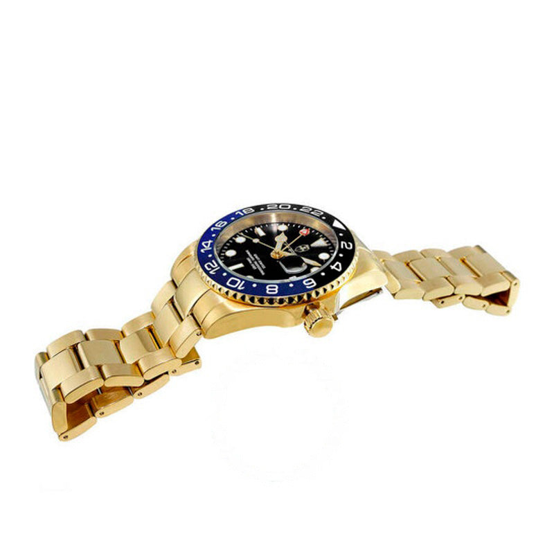 Relógio Subaquático GMT Quartzo Mostrador Preto 42 mm - Mercado de Luxo - O Maior E-Commerce de Bens, Produtos e Serviços de Luxo do Brasil.