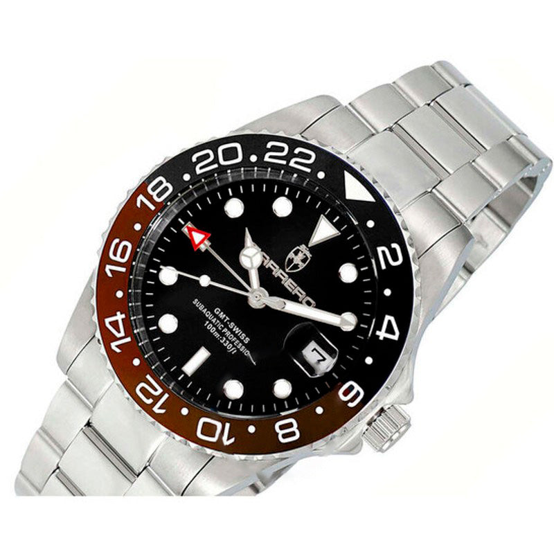 Relógio Subaquático GMT Quartzo Mostrador Preto 42 mm - Mercado de Luxo - O Maior E-Commerce de Bens, Produtos e Serviços de Luxo do Brasil.