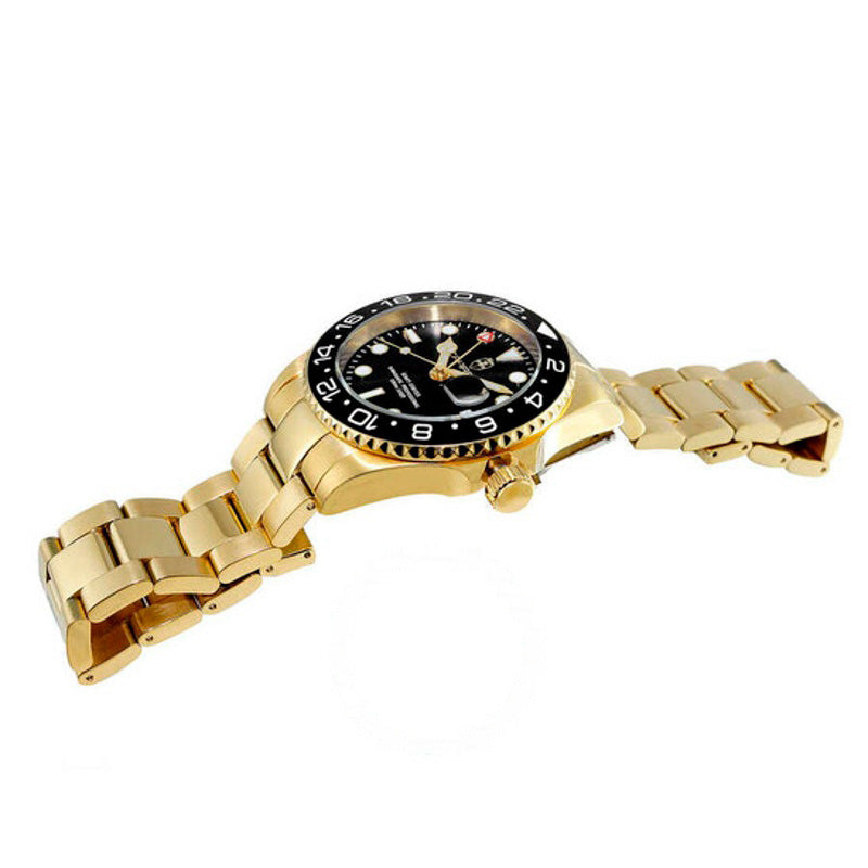 Relógio Subaquático GMT Quartzo Mostrador Preto 42 mm - Mercado de Luxo - O Maior E-Commerce de Bens, Produtos e Serviços de Luxo do Brasil.