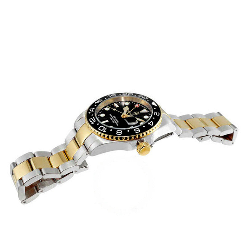 Relógio Subaquático GMT Quartzo Mostrador Preto 42 mm - Mercado de Luxo - O Maior E-Commerce de Bens, Produtos e Serviços de Luxo do Brasil.