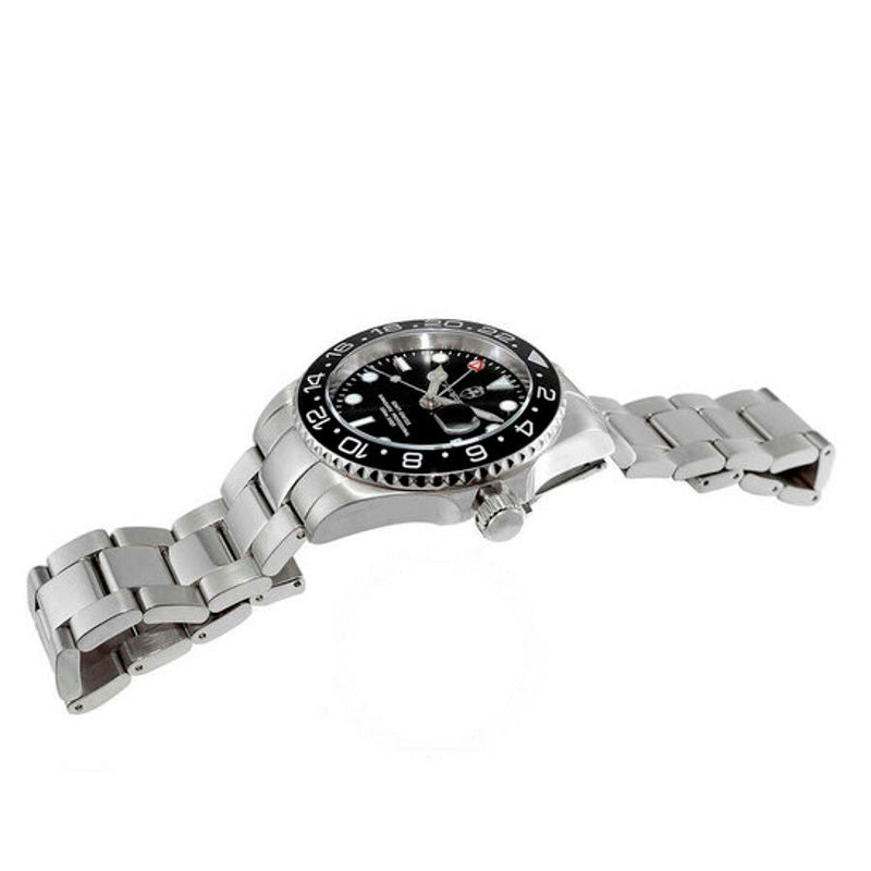 Relógio Subaquático GMT Quartzo Mostrador Preto 42 mm - Mercado de Luxo - O Maior E-Commerce de Bens, Produtos e Serviços de Luxo do Brasil.