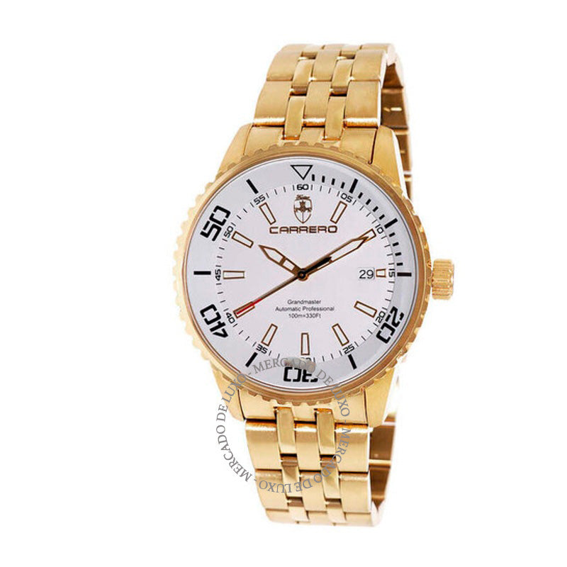 Relógio GrandMaster Automático Mostrador Branco 44 mm - Mercado de Luxo - O Maior E-Commerce de Bens, Produtos e Serviços de Luxo do Brasil.