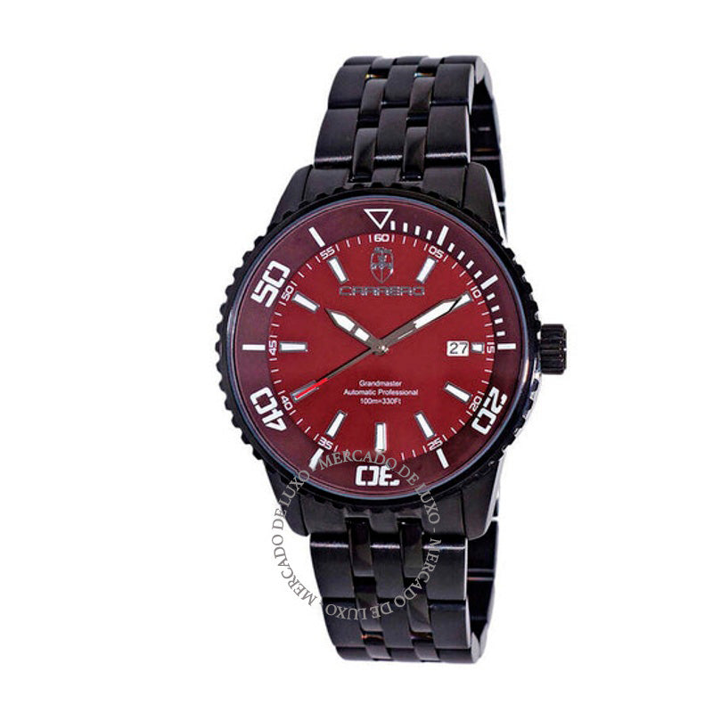 Relógio GrandMaster Automático Mostrador Marrom 44 mm - Mercado de Luxo - O Maior E-Commerce de Bens, Produtos e Serviços de Luxo do Brasil.