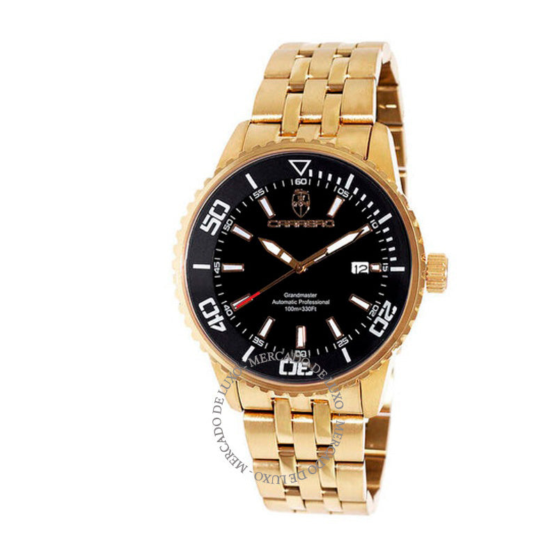 Relógio GrandMaster Automático Mostrador Preto 44 mm - Mercado de Luxo - O Maior E-Commerce de Bens, Produtos e Serviços de Luxo do Brasil.