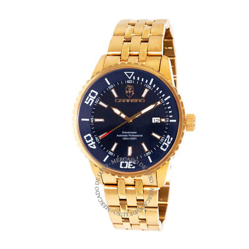 Relógio GrandMaster Automático Mostrador Azul 44 mm - Mercado de Luxo - O Maior E-Commerce de Bens, Produtos e Serviços de Luxo do Brasil.