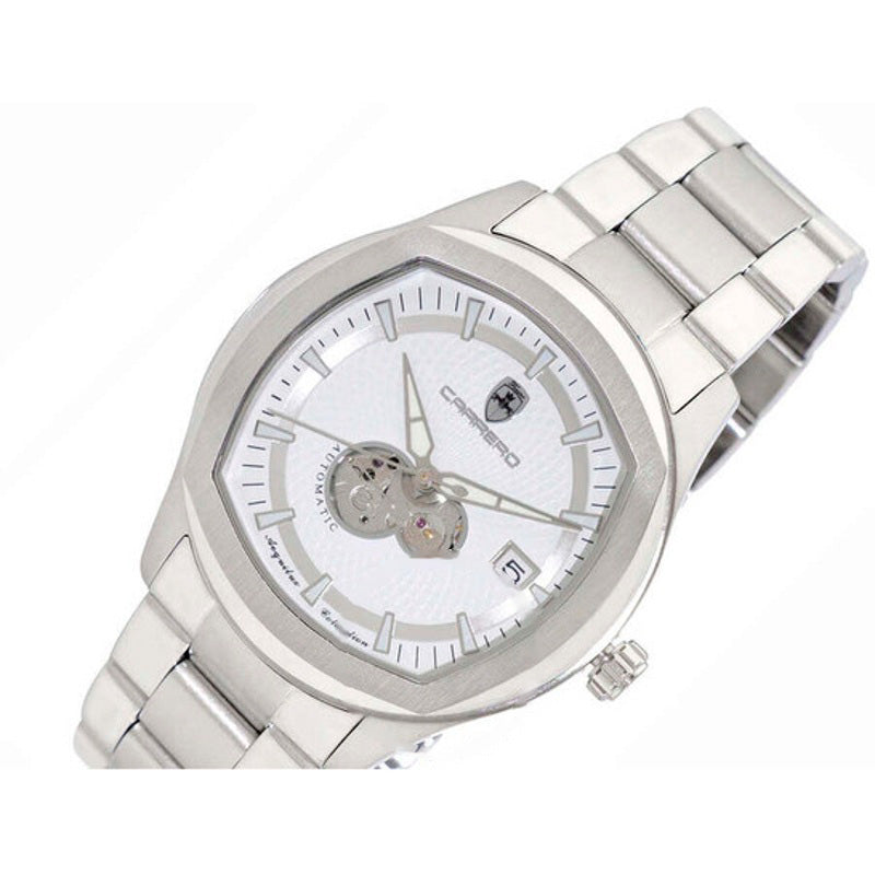 Relógio Aequilux Automático Mostrador Branco 42 mm - Mercado de Luxo - O Maior E-Commerce de Bens, Produtos e Serviços de Luxo do Brasil.