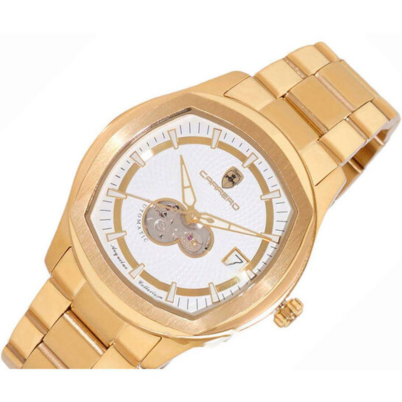 Relógio Aequilux Automático Mostrador Branco 42 mm - Mercado de Luxo - O Maior E-Commerce de Bens, Produtos e Serviços de Luxo do Brasil.
