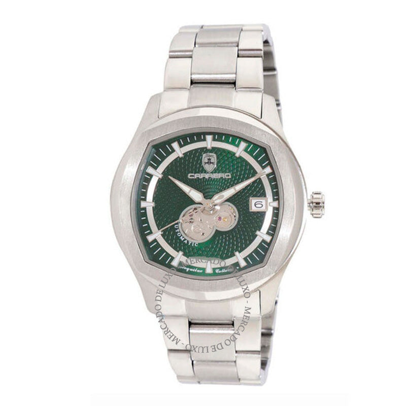 Relógio Aequilux Automático Mostrador Verde 42 mm - Mercado de Luxo - O Maior E-Commerce de Bens, Produtos e Serviços de Luxo do Brasil.