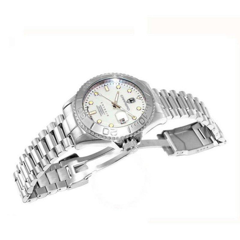Relógio Catania Automático Mostrador Branco 44 mm - Mercado de Luxo - O Maior E-Commerce de Bens, Produtos e Serviços de Luxo do Brasil.