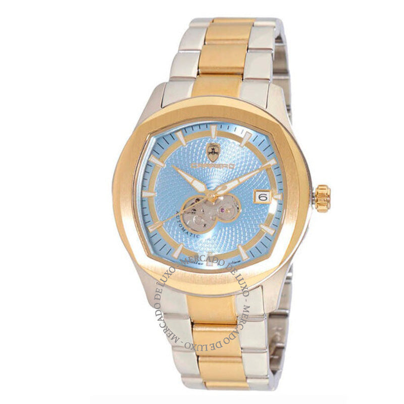 Relógio Aequilux Automático Mostrador Azul 42 mm - Mercado de Luxo - O Maior E-Commerce de Bens, Produtos e Serviços de Luxo do Brasil.