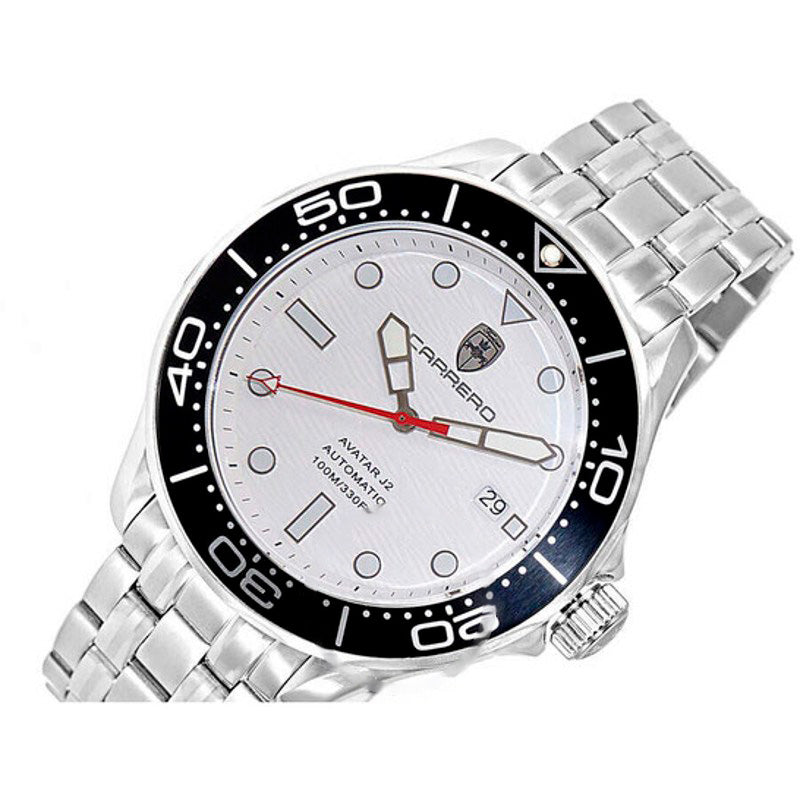 Relógio Avatar Automático Mostrador Branco 44 mm - Mercado de Luxo - O Maior E-Commerce de Bens, Produtos e Serviços de Luxo do Brasil.