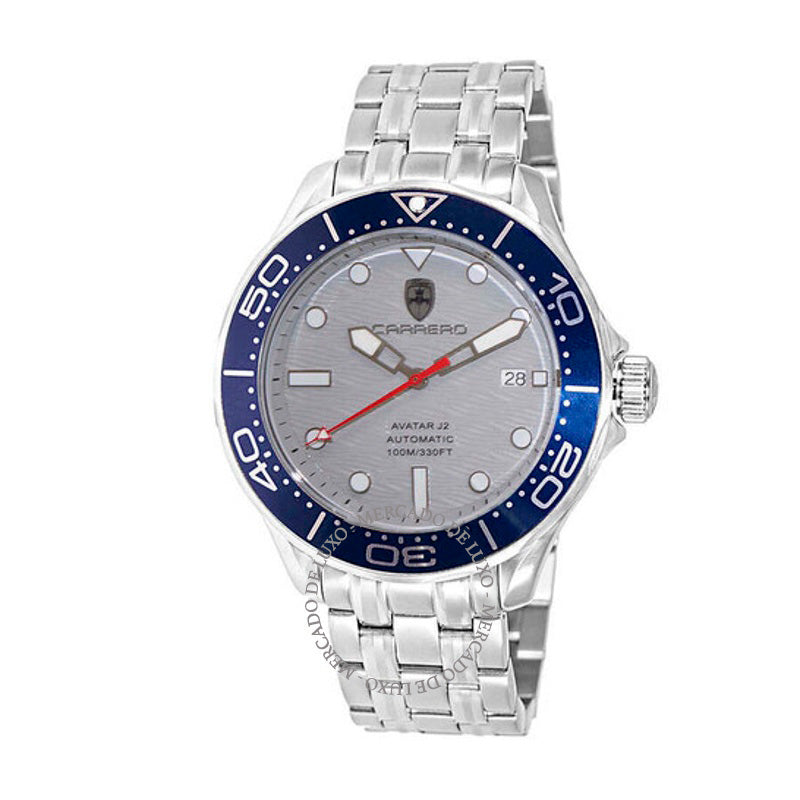 Relógio Avatar Mostrador Cinza Automático 44 mm - Mercado de Luxo - O Maior E-Commerce de Bens, Produtos e Serviços de Luxo do Brasil.