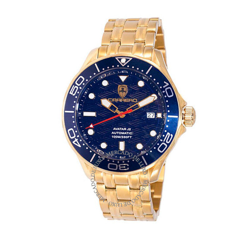 Relógio Avatar Automático Mostrador Azul 44 mm - Mercado de Luxo - O Maior E-Commerce de Bens, Produtos e Serviços de Luxo do Brasil.