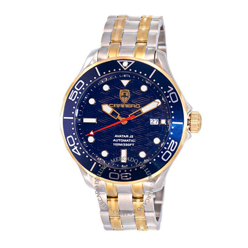 Relógio Avatar Automático Mostrador Azul 44 mm - Mercado de Luxo - O Maior E-Commerce de Bens, Produtos e Serviços de Luxo do Brasil.