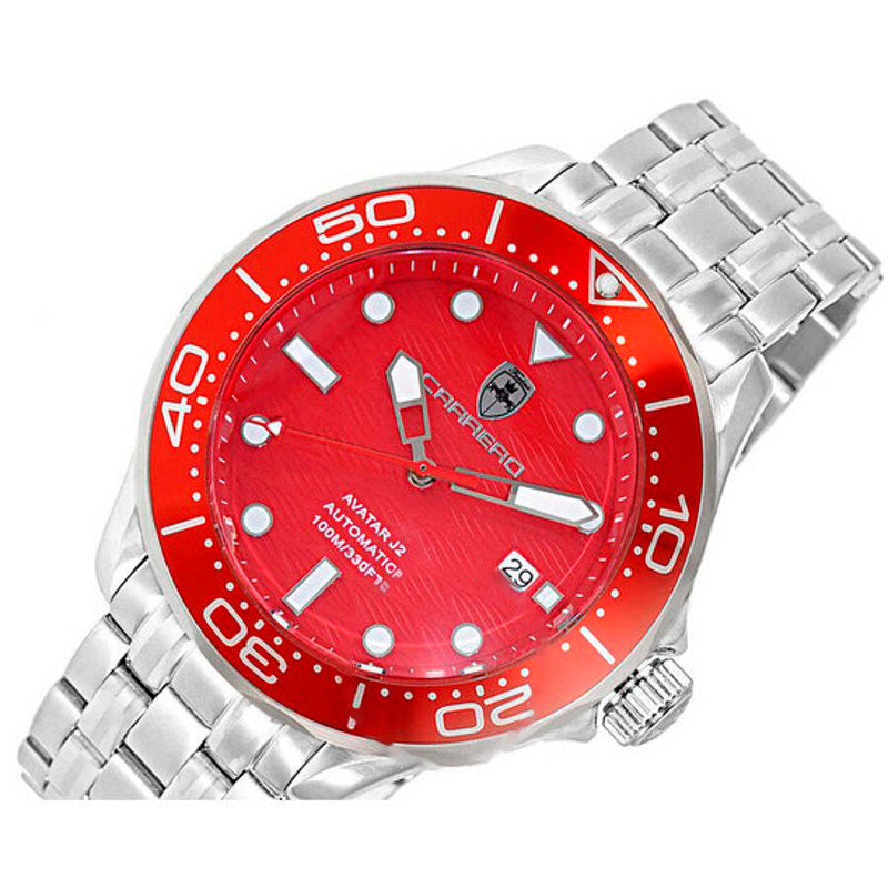 Relógio Avatar Mostrador Vermelho Automático 44 mm - Mercado de Luxo - O Maior E-Commerce de Bens, Produtos e Serviços de Luxo do Brasil.
