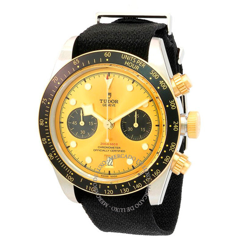 Relógio Black Bay Chronograph Cronômetro Automático Mostrador Champagne  - Mercado de Luxo - O Maior E-Commerce de Bens, Produtos e Serviços de Luxo do Brasil.