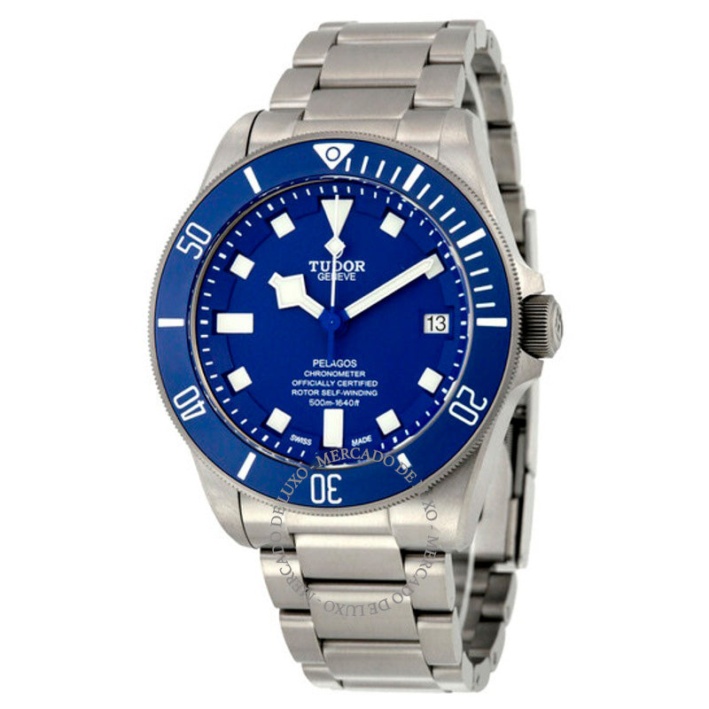 Relógio Pelagos Cronômetro Automático Mostrador Azul 42 mm - Mercado de Luxo - O Maior E-Commerce de Bens, Produtos e Serviços de Luxo do Brasil.