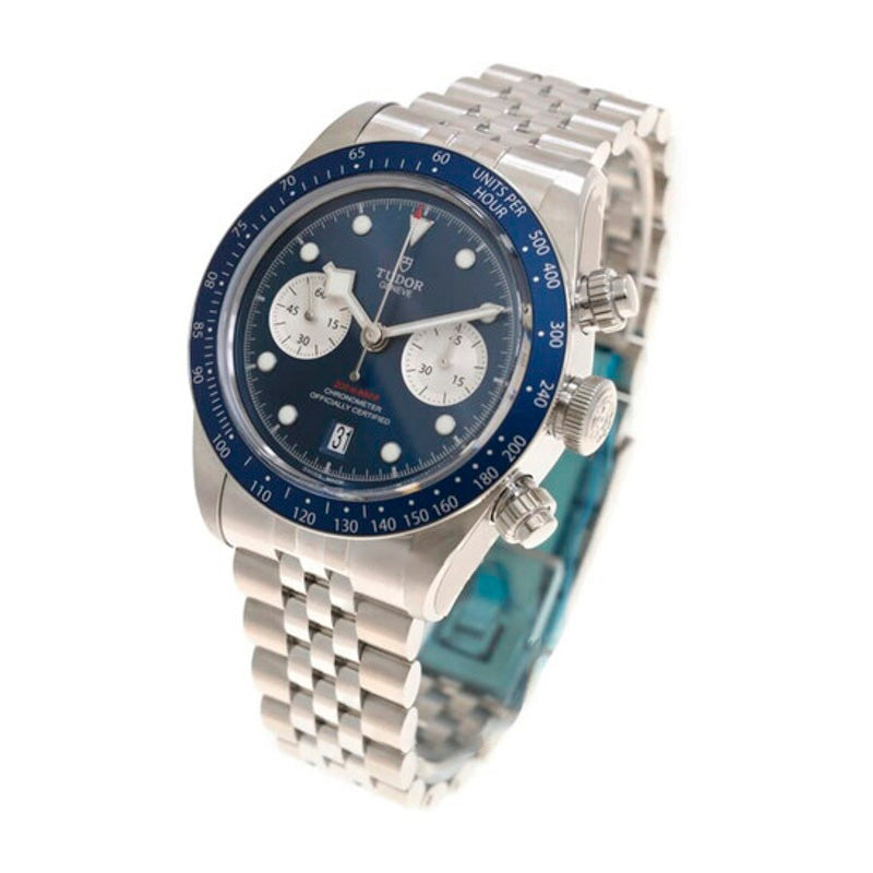 Relógio Black Bay Chrono Cronógrafo Mostrador Azul  - Mercado de Luxo - O Maior E-Commerce de Bens, Produtos e Serviços de Luxo do Brasil.