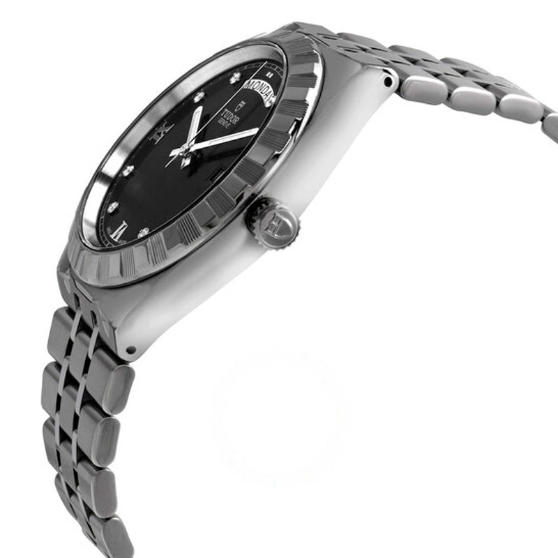 Relógio Royal Automatic Diamond Black Dial 41 mm - Mercado de Luxo - O Maior E-Commerce de Bens, Produtos e Serviços de Luxo do Brasil.