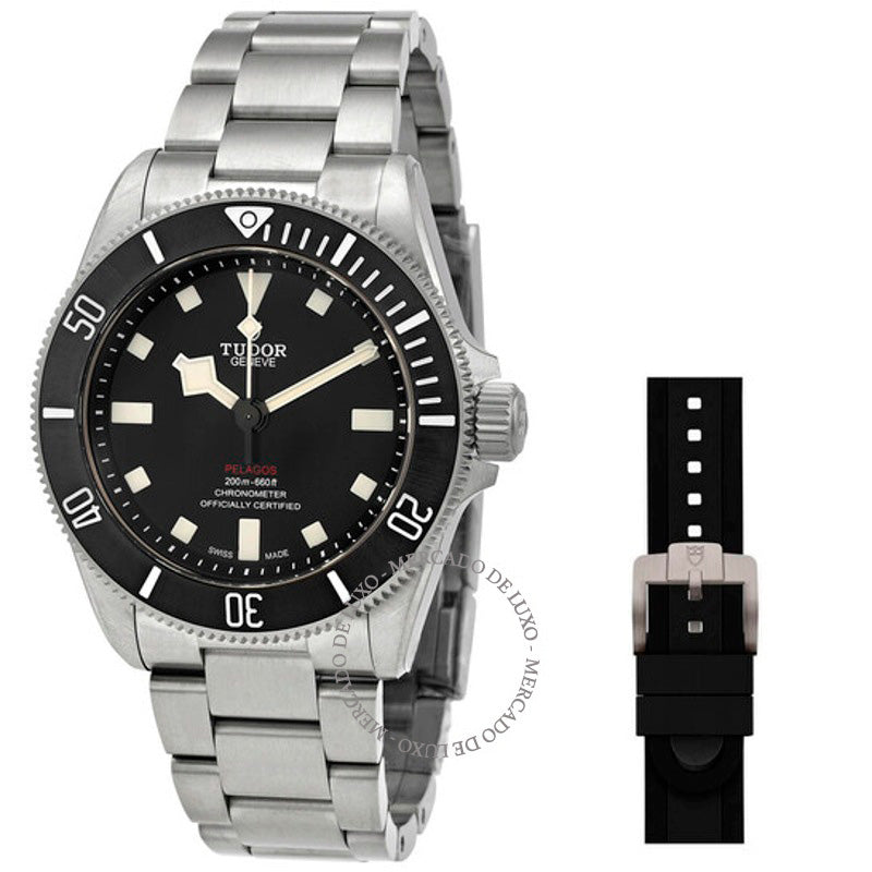 Relógio Pelagos 39 Automático Mostrador Preto 39 mm - Mercado de Luxo - O Maior E-Commerce de Bens, Produtos e Serviços de Luxo do Brasil.