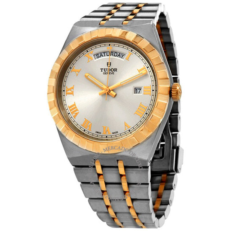 Relógio Mostrador prateado automático real 41 mm - Mercado de Luxo - O Maior E-Commerce de Bens, Produtos e Serviços de Luxo do Brasil.