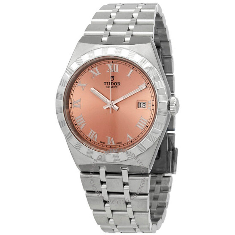 Relógio Mostrador Royal Automatic Salmon  - Mercado de Luxo - O Maior E-Commerce de Bens, Produtos e Serviços de Luxo do Brasil.