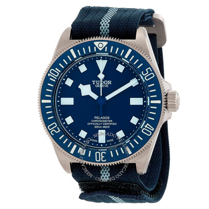 Relógio Pelagos Automático Mostrador Azul 42 mm - Mercado de Luxo - O Maior E-Commerce de Bens, Produtos e Serviços de Luxo do Brasil.
