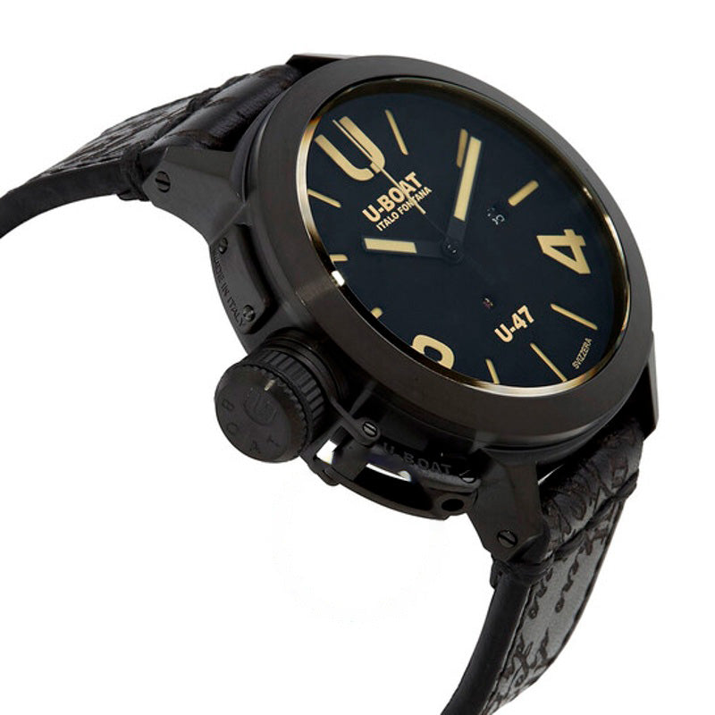 Relógio Classico U-47 Lefty Automático Mostrador Preto 47 mm - Mercado de Luxo - O Maior E-Commerce de Bens, Produtos e Serviços de Luxo do Brasil.