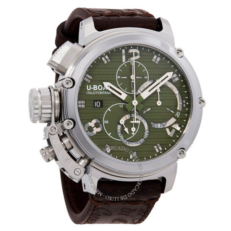 Relógio Chimera Chronograph Automático Mostrador Verde 46 mm - Mercado de Luxo - O Maior E-Commerce de Bens, Produtos e Serviços de Luxo do Brasil.