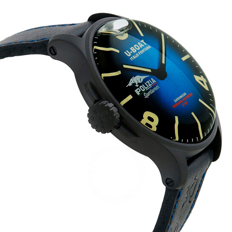 Relógio Lefty Darkmoon Pantera Quartzo Mostrador Azul 44 mm - Mercado de Luxo - O Maior E-Commerce de Bens, Produtos e Serviços de Luxo do Brasil.