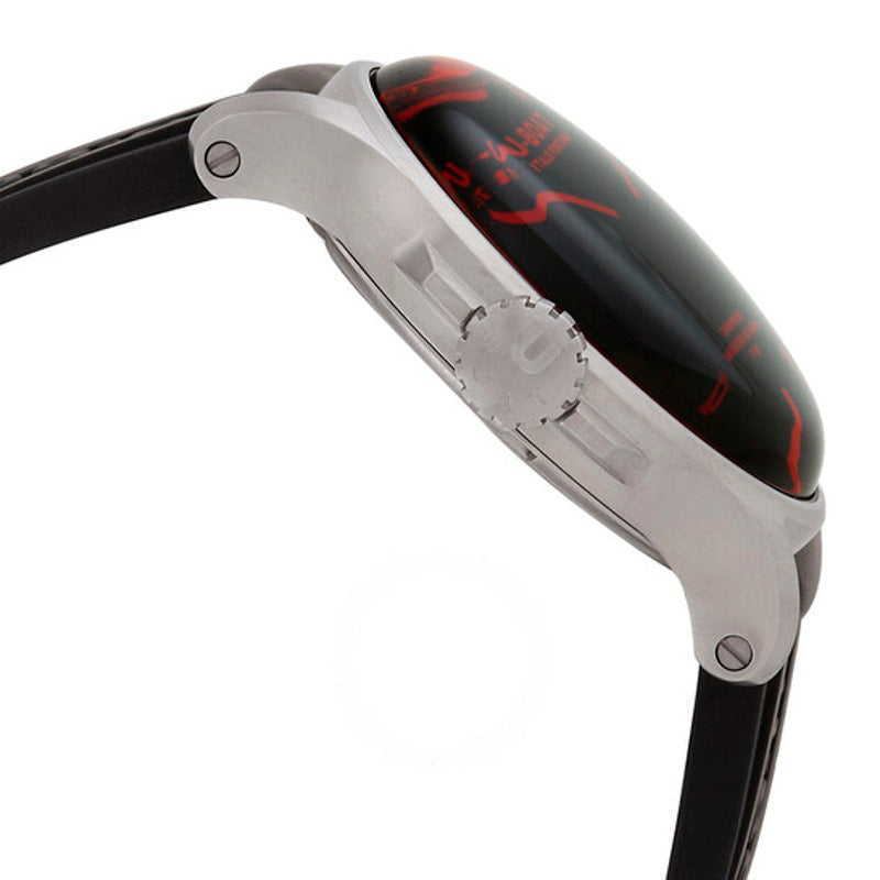 Relógio Darkmoon Vidro Vermelho Quartzo Mostrador Preto 44 mm - Mercado de Luxo - O Maior E-Commerce de Bens, Produtos e Serviços de Luxo do Brasil.