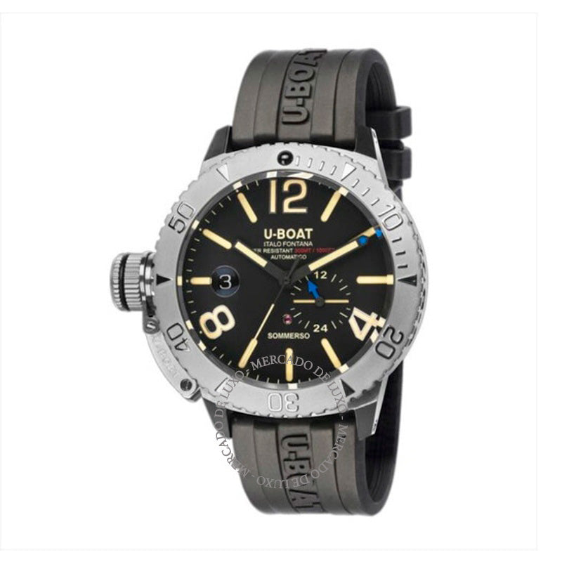Relógio Lefty Sommerso Automático Mostrador Preto 46 mm - Mercado de Luxo - O Maior E-Commerce de Bens, Produtos e Serviços de Luxo do Brasil.