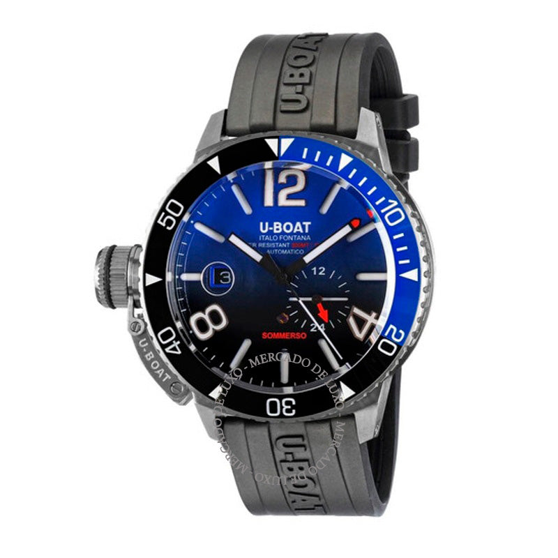 Relógio Sommerso Automático Mostrador Azul 46 mm - Mercado de Luxo - O Maior E-Commerce de Bens, Produtos e Serviços de Luxo do Brasil.