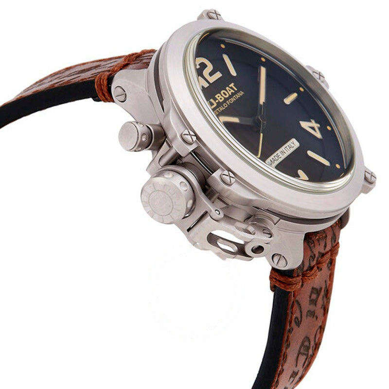 Relógio Cápsula Automática Mostrador Preto 45 mm - Mercado de Luxo - O Maior E-Commerce de Bens, Produtos e Serviços de Luxo do Brasil.