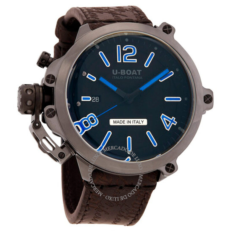 Relógio Cápsula Automática Mostrador Preto 50 mm - Mercado de Luxo - O Maior E-Commerce de Bens, Produtos e Serviços de Luxo do Brasil.